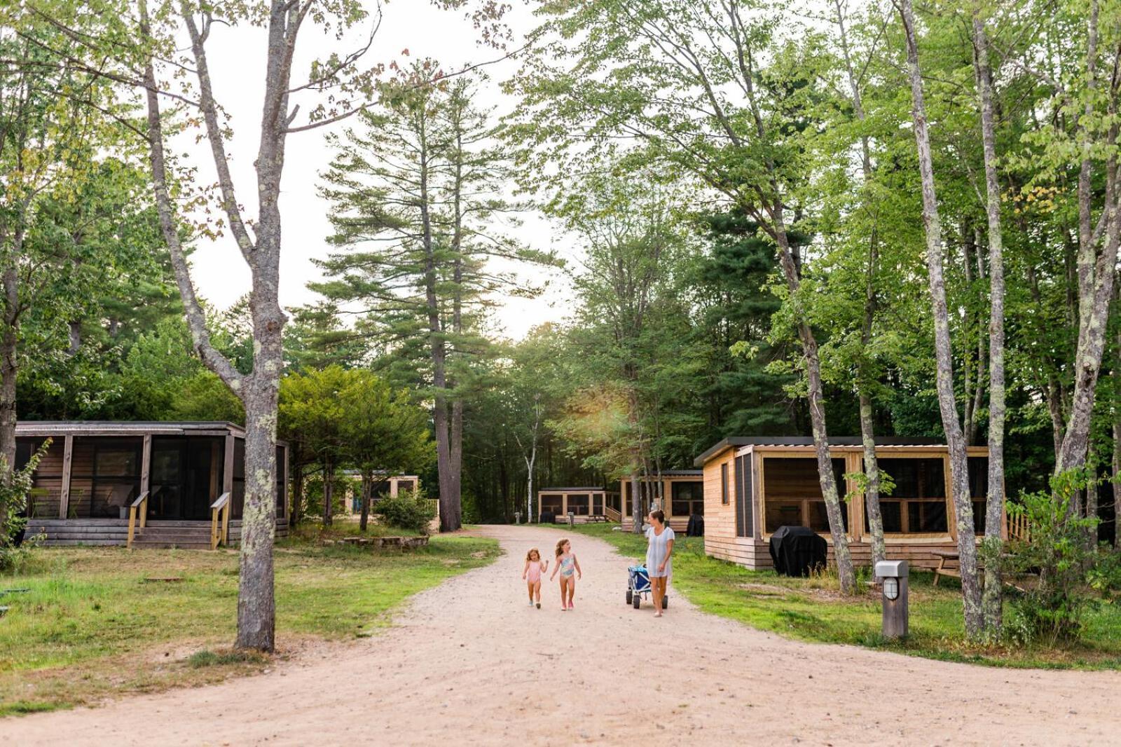 Huttopia Southern Maine แซนฟอร์ด ภายนอก รูปภาพ